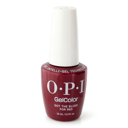 OPI Gel Nail Polish by OPI, 0.5 oz Gel Color - Got the Blues for Red - Got the Blues for Red