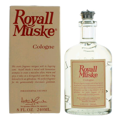 Royall Muske by Royall Fragrances, 8 oz All Purpose Cologne for Men