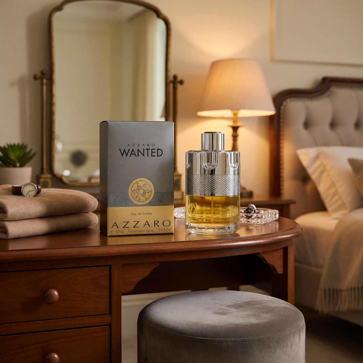 Azzaro Wanted by Azzaro, 3.4 oz EDT Spray for Men