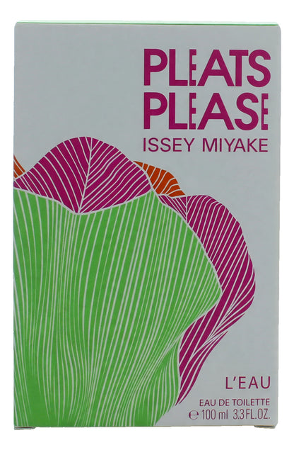 Pleats Please L'eau by Issey Miyake, 3.4 oz EDT Spray for Women