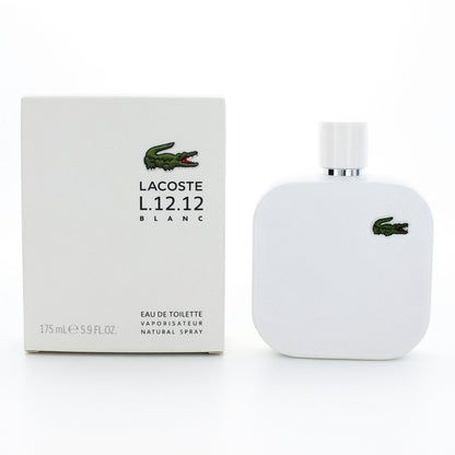 Lacoste L.12.12 White Blanc by Lacoste, 5.9 oz EDT Spray for Men