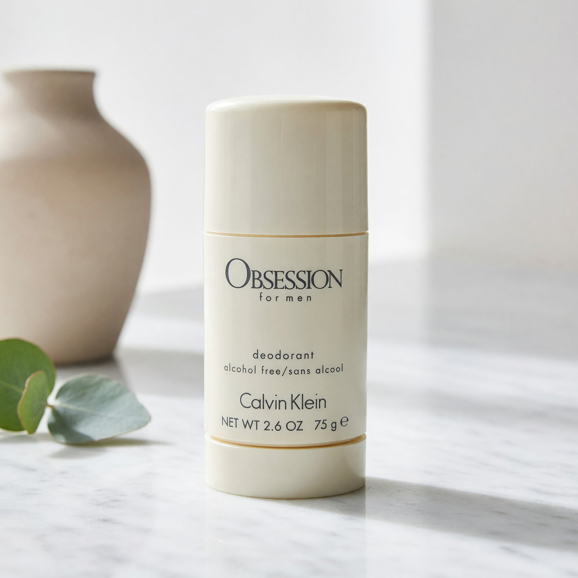 Obsession by Calvin Klein, 2.6 oz Deodorant Stick for Men