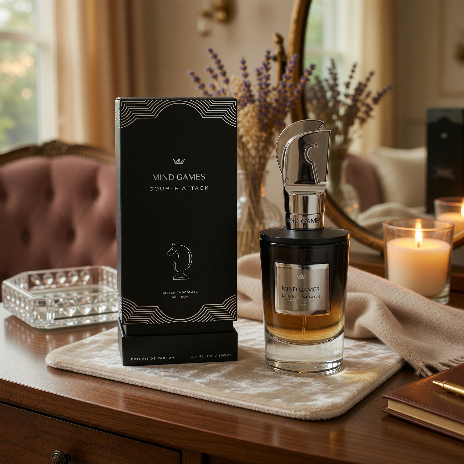 Double Attack by Mind Games, 3.4 oz Extrait de Parfum for Unisex
