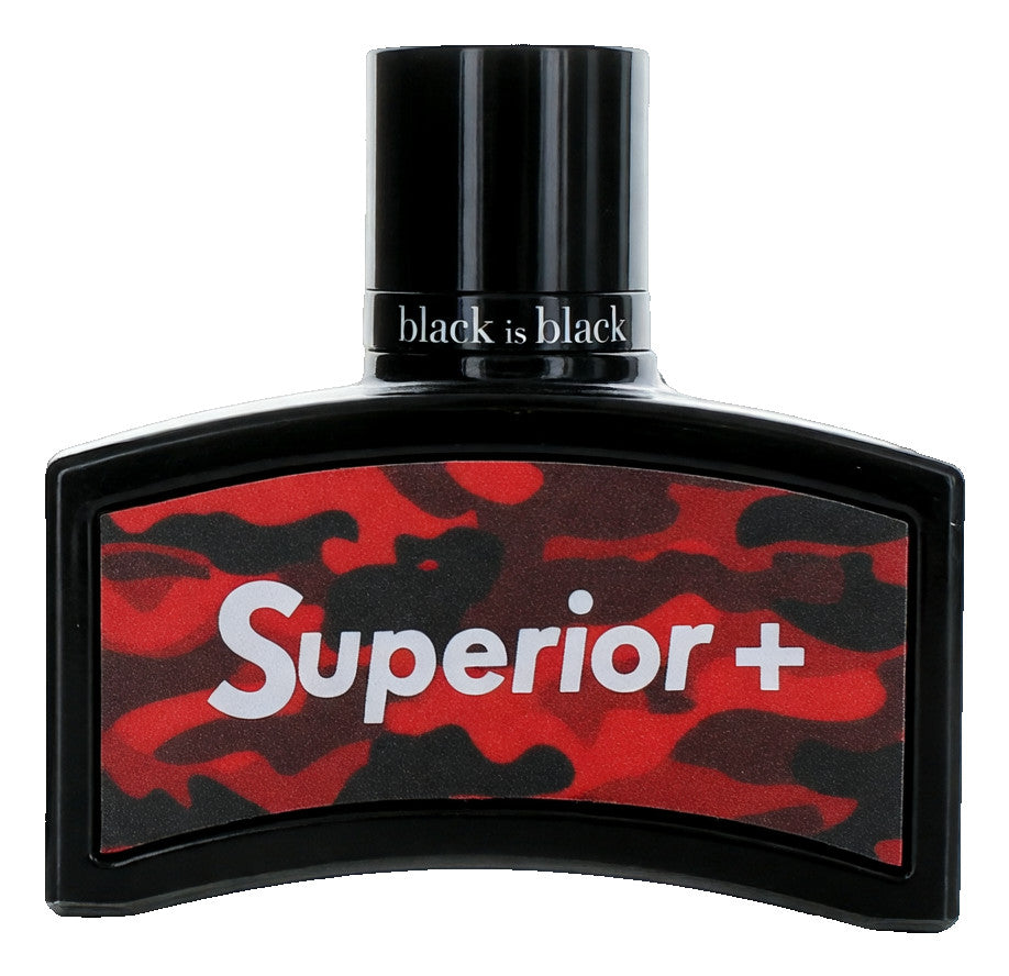 Black is Black Superior by Nu Parfumes, 3.4 oz EDT Spray for Men
