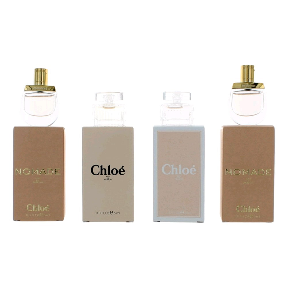 Chloe by Chloe, 4 Piece Mini Variety Set for Women OLD