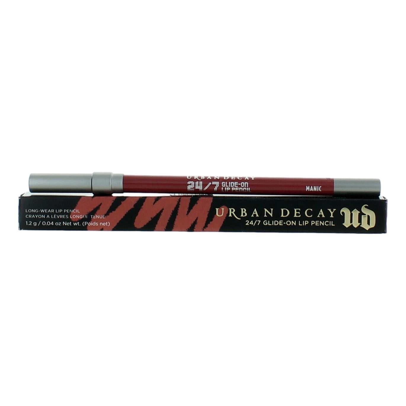 Urban Decay 24/7 Glide On Lip Pencil, 0.04oz Longwear Lip Pencil - Manic - Manic