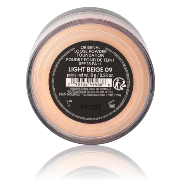Bare Minerals Loose Powder Foundation .28 Powder Foundation SPF 15 - Light Beige 09