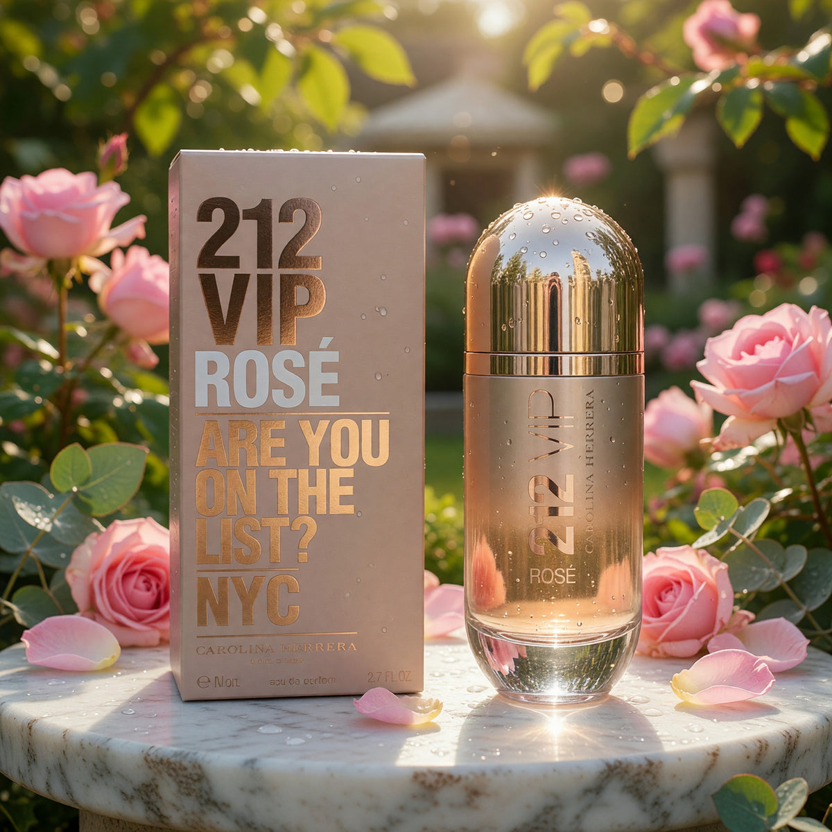 212 VIP Rose by Carolina Herrera, 2.7 oz EDP Spray for Women