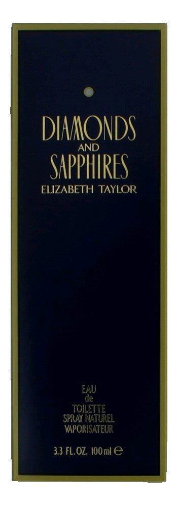 Diamonds & Sapphires by Elizabeth Taylor, 3.3 oz EDT Spray for Women