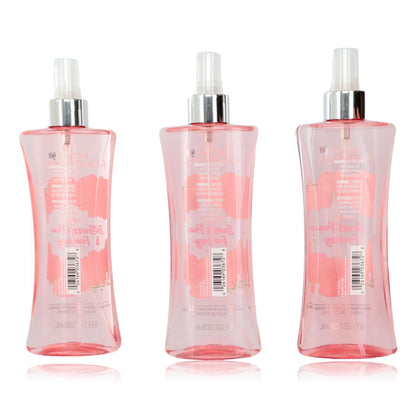 Pink Sweet Pea Fantasy by Body Fantasies, 3 Pack 8oz Fragrance Body Spray women