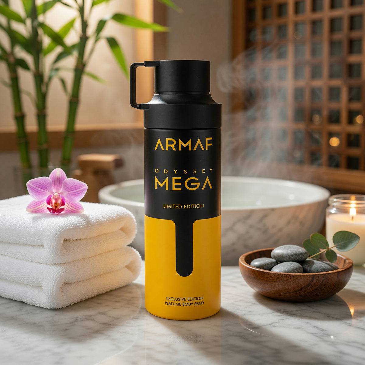 Odyssey Mega by Armaf, 6.8 oz Body Spray For Men