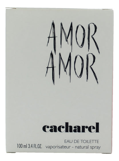 Amor Amor by Cacharel, 3.4 oz EDT Spray for Women Tstr 