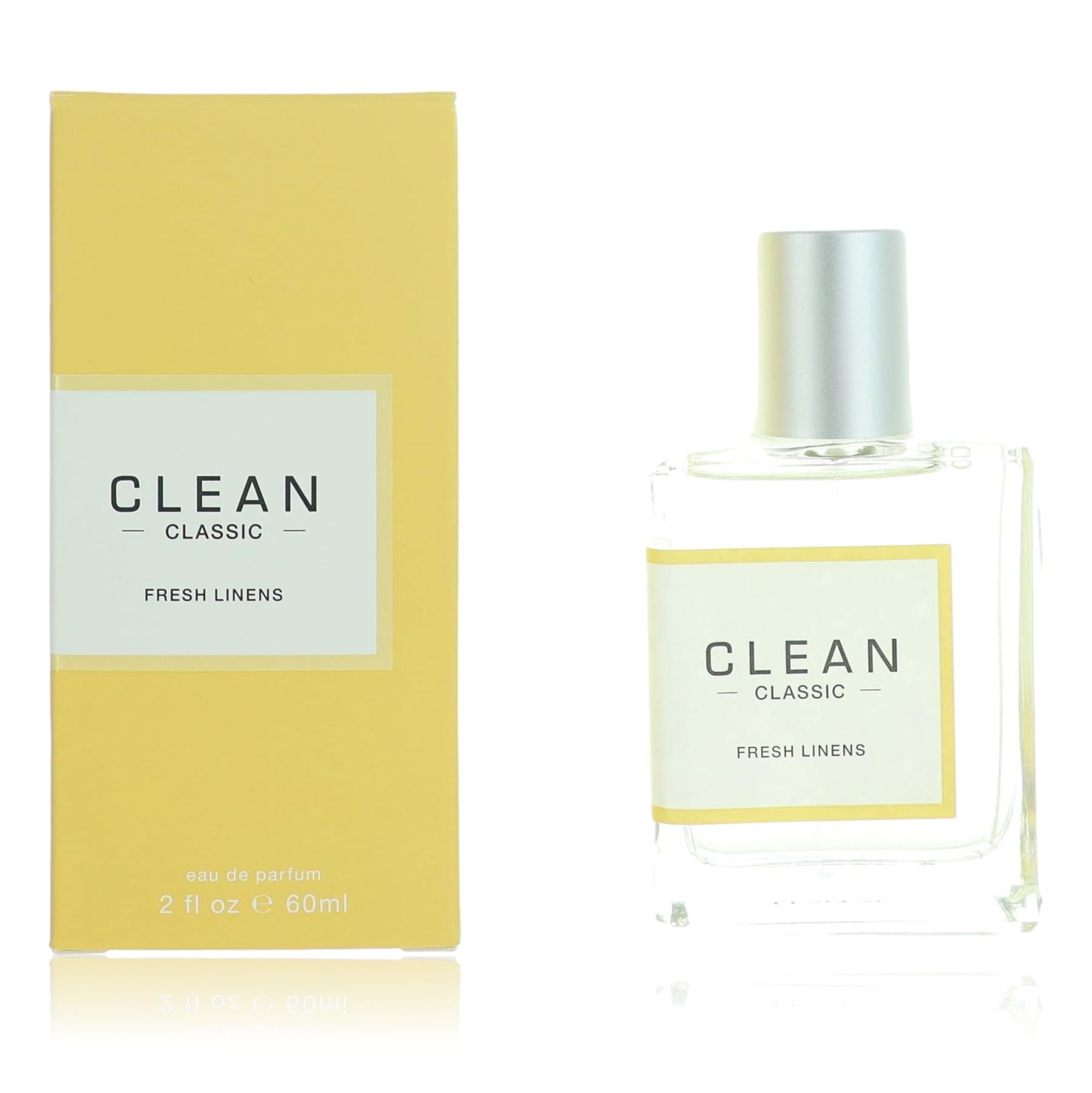 Clean Fresh Linens by Dlish, 2 oz EDP Spray for Women  