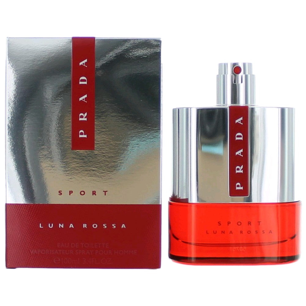 Prada Luna Rossa Sport by Prada, 3.4 oz EDT Spray for Men