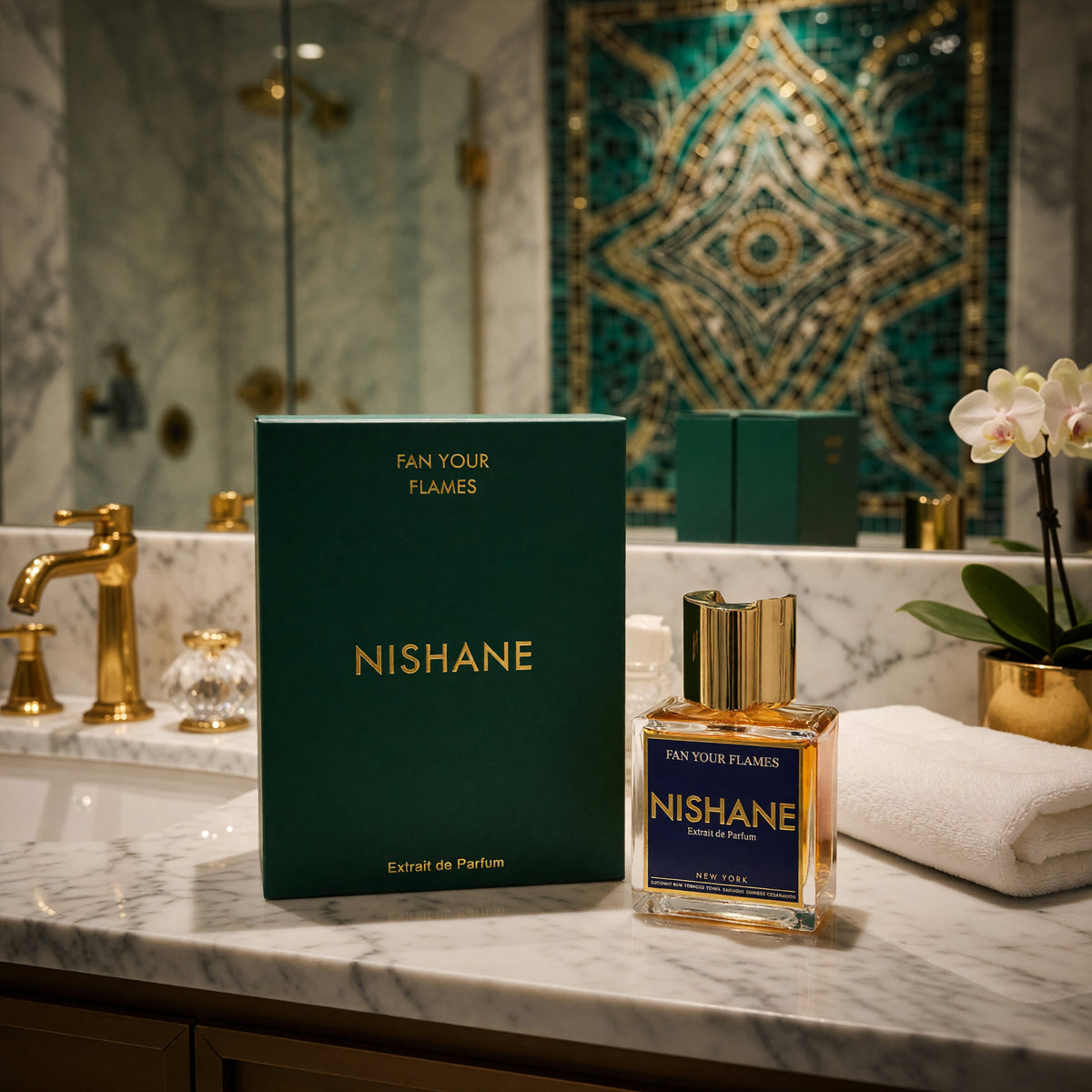 Nishane Fan Your Flames by Nishane, 3.4oz Extrait de Parfum Spray for Unisex
