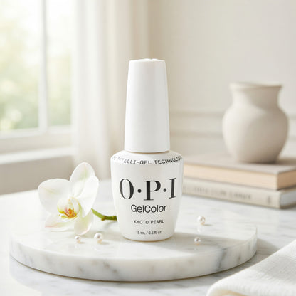 OPI Gel Nail Polish by OPI, 0.5 oz Gel Color - Kyoto Pearl - Kyoto Pearl
