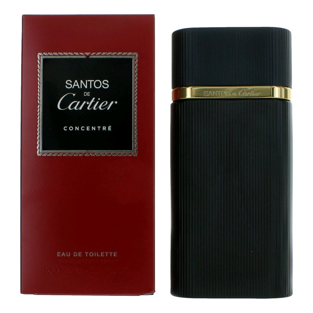 Santos de Cartier by Cartier, 3.3 oz EDT Concentree Spray for Men