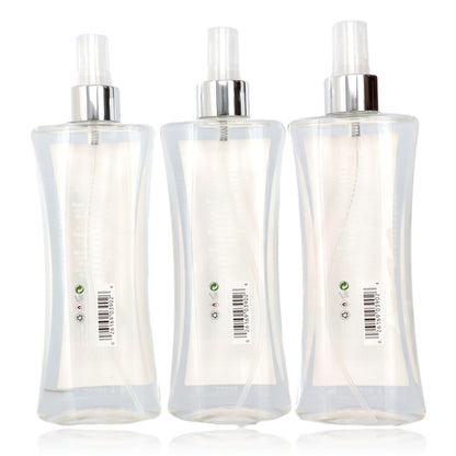 Fresh White Musk by Body Fantasies, 3 Pack 8oz Fragrance Body Spray women
