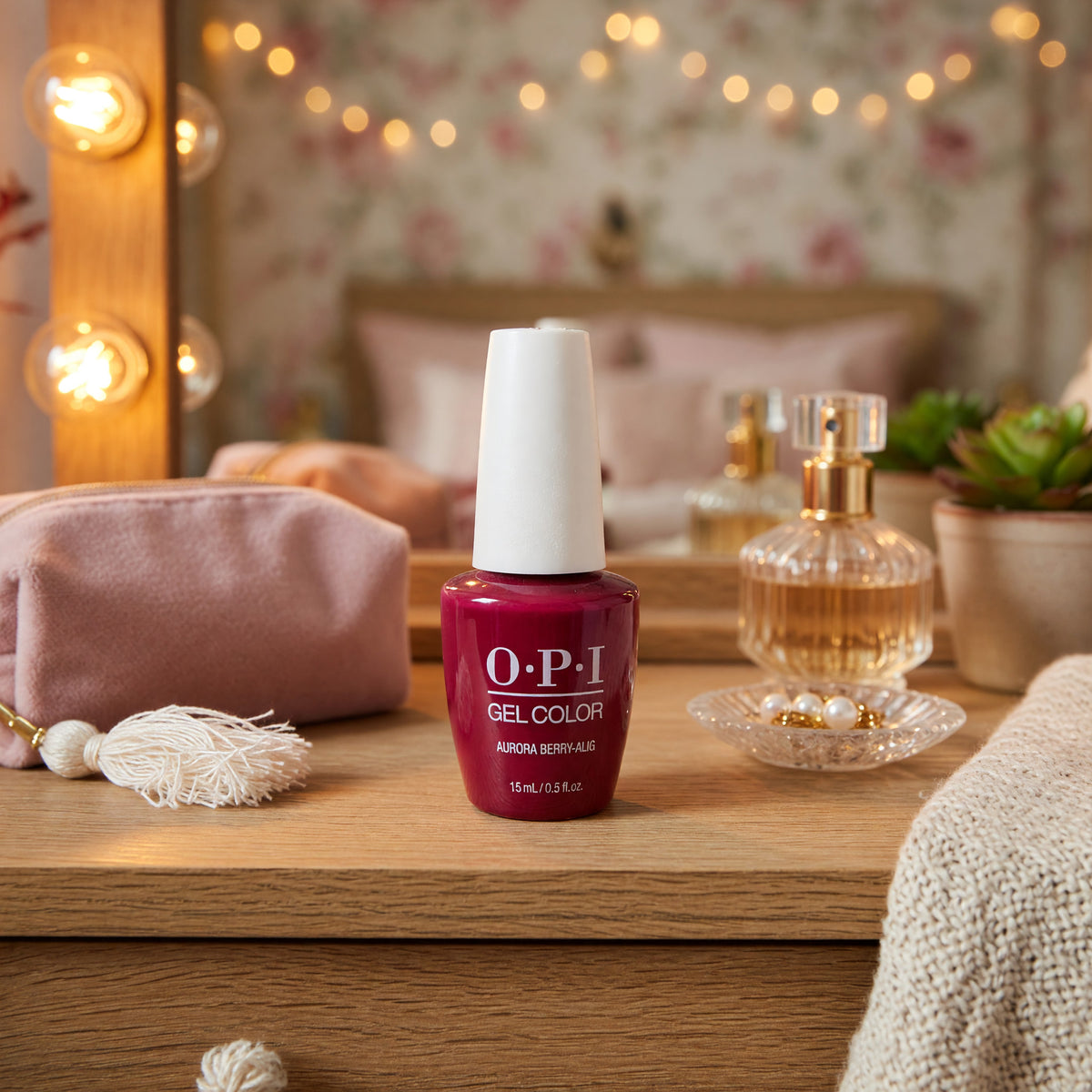 OPI Gel Nail Polish by OPI, 0.5 oz Gel Color - Aurora Berry-alis - Aurora Berry-alis